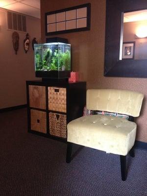 Cool new spot for Dr Bean! It's nice to come to a relaxing spot and get adjusted when you are on the go.