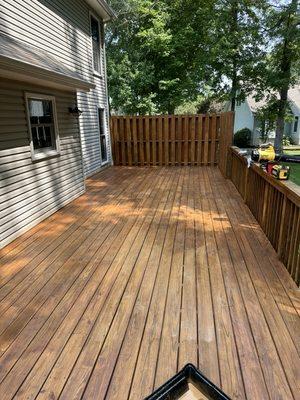 Deck Staining