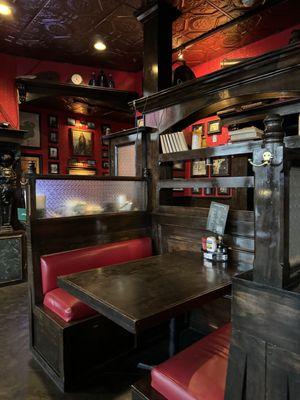 Second floor dining area