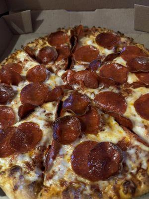 Pepperoni pizza