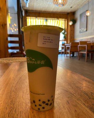 Boba milk tea