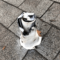 Rodent damaged Vent Stacks cause water leaks and damage to your roof.