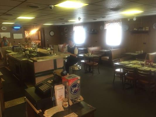 Have a seat at our counter that dates back to the 1940's when this was the site of Wyoming's ice cream parlor