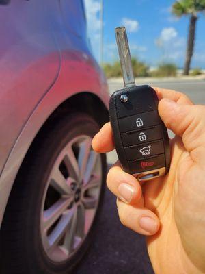 2019 Kia Soul.  If you've lost your key on the beach, Locks By The Bay can get you back on the road. https://www.locksbythebay.com