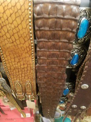 This Alligator belt is something! ...