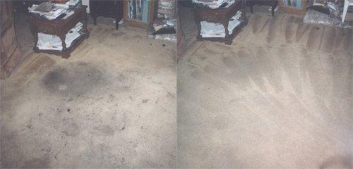 Before and After: Stain Removal