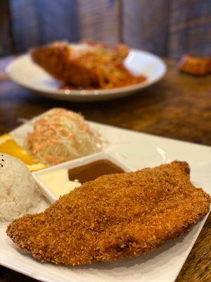 Sweet Potato Donkatsu @tiffhuangry