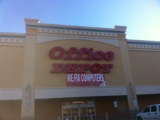 Its Office Depot!