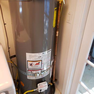 Brand new RUUD water heater!