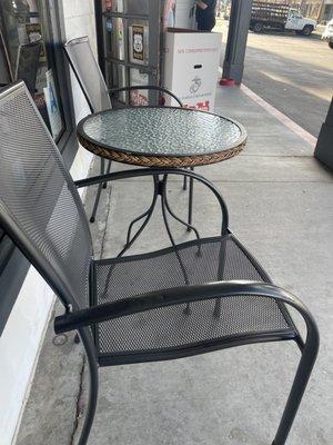 Ooohhh new patio tables