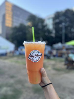 Peach Mango Agua Fresca