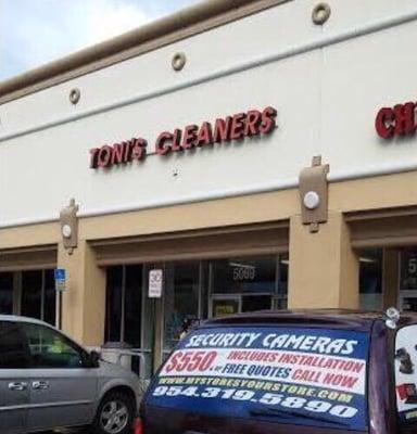 See our cameras now at Toni's Cleaners North Ridge Shopping center