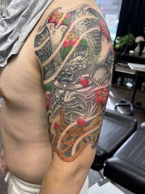 Samurai halfsleeve