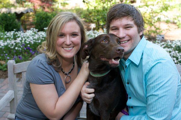 Engagement-Mercer Arboretum