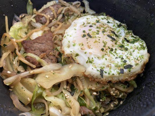 Sukiyaki Beef Stir Fried Ramen