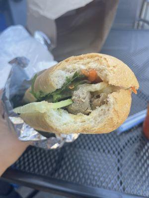 Pork bahn mi