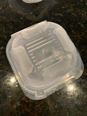 Plastic container