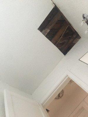 Ceiling collapse