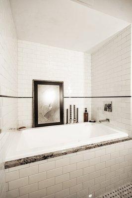 Contemporary Master Bath - Bathtub