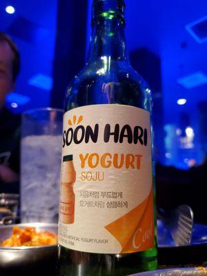 Yogurt soju.