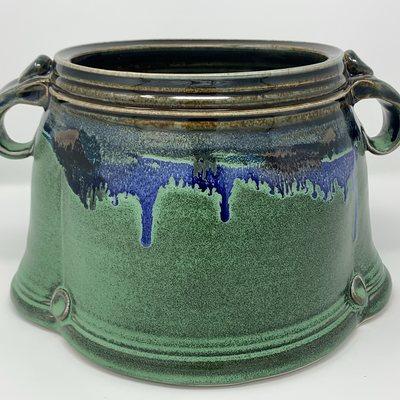 Porcelain pot by Don Brimberry