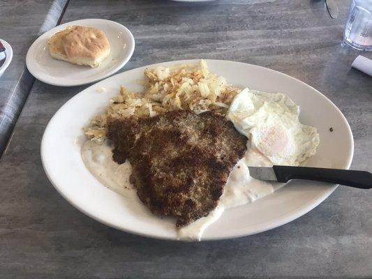 Must have chicken fried steak.