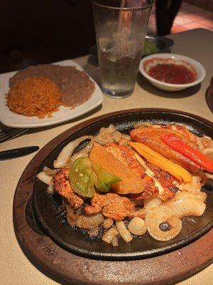 Fajita Plate (Chicken or Beef)