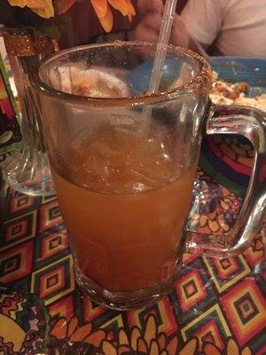 Michelada :" Needs more flavor " said my Mexican friend