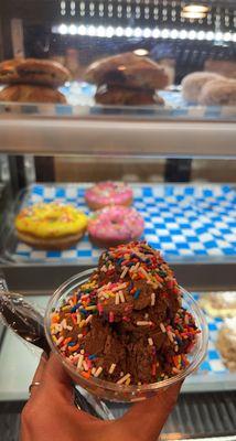 Ice cream and baked goods