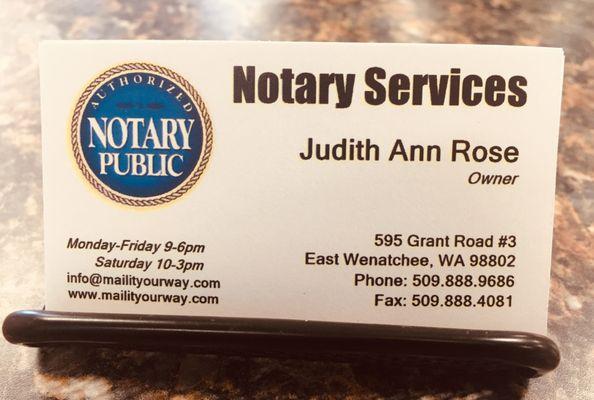 Notary Services