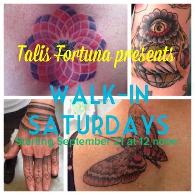 walk in Saturdays at Talis Fortuna