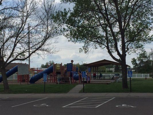 Outdoor play area