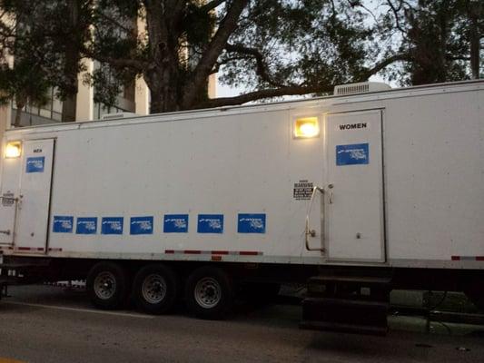 Evolution of porta potties