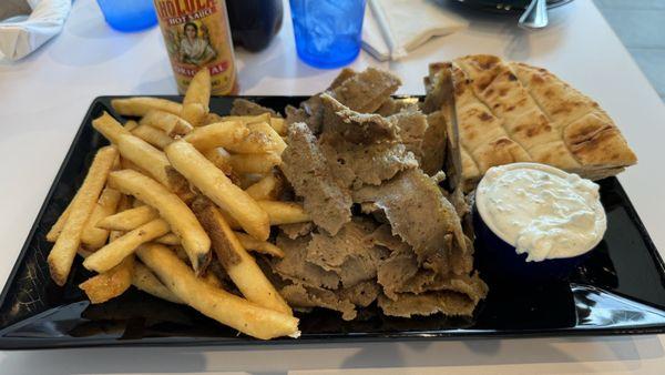 Beef and Lamb Gyro Platter