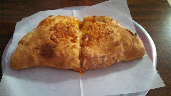 Nice size calzone.