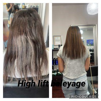 High lift baleyage