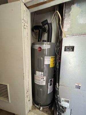 New water heater