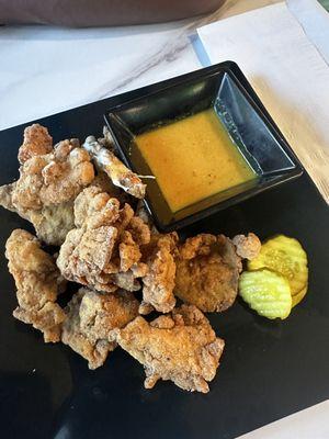 Fried (oyster mushroom) chicken