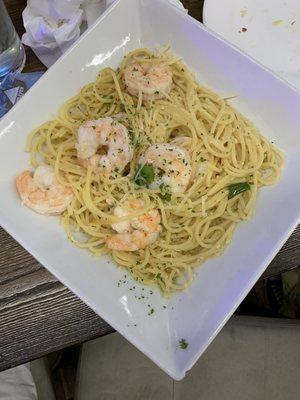 Shrimp scampi