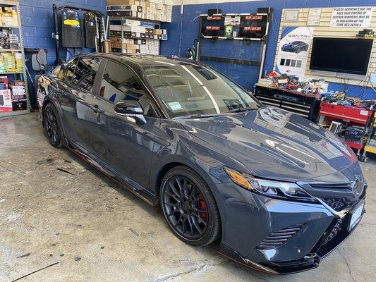 Very cool car, freshly tinted!