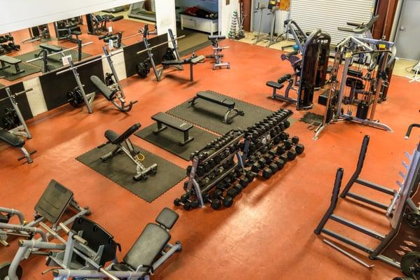 Weight Room (Overhead View)