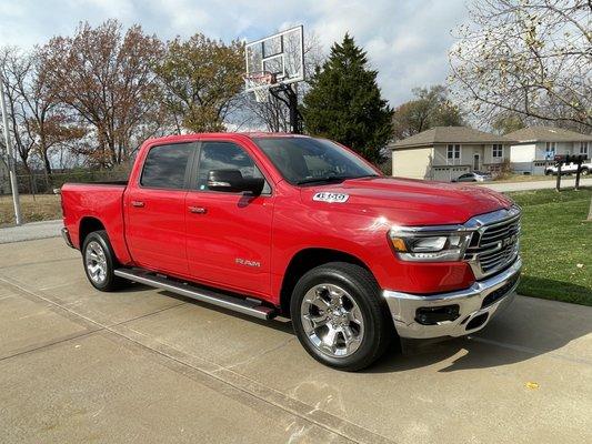 My new 2019 Dodge Bighorn