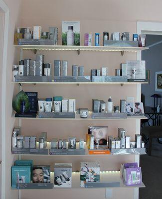 We carry a wide selection of Dermalogica products.