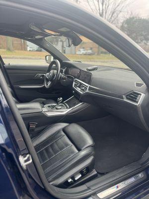 Interior of Bmw M340I