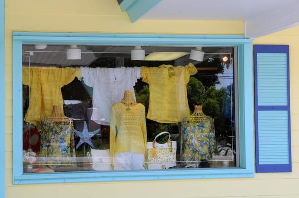 Window display at Key Largo Store