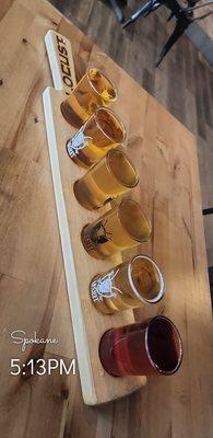 Create your own flights of Cider!