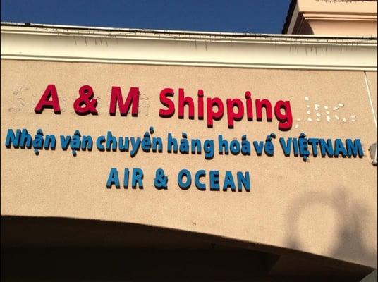 A & M shipping