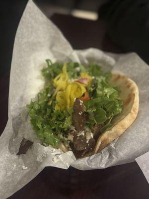 Deluxe Gyro Sandwich