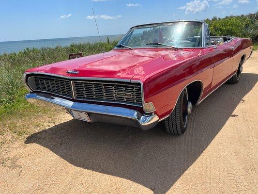 My 1968 Red Convertible Ford Galaxie XL