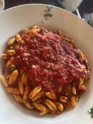 Cavatelli bolognese